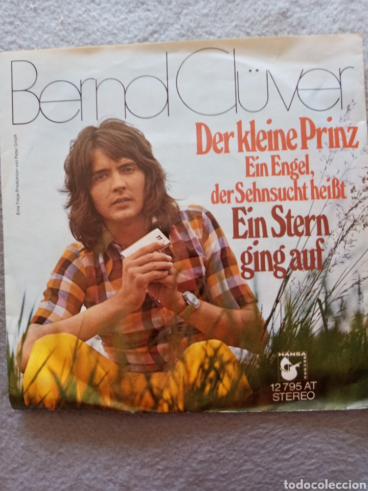 Discos de vinilo: Bernd Cluver..disco vinilo single - Foto 1