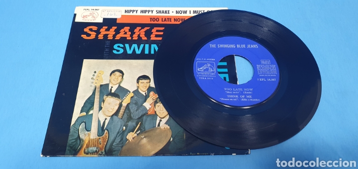 Discos de vinilo: SHAKE - SWINGING BLUE JEANS - 1964 - Foto 3