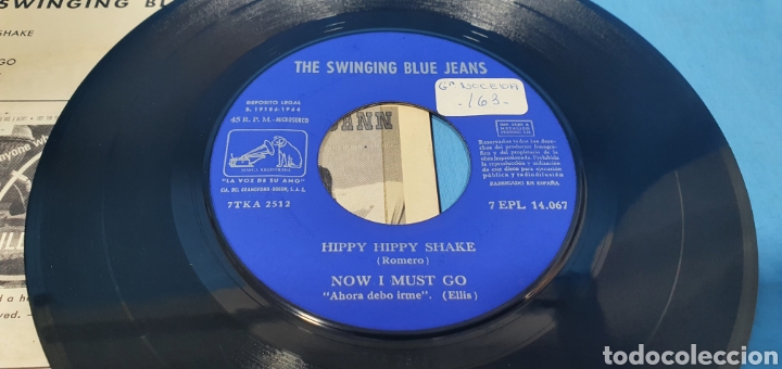 Discos de vinilo: SHAKE - SWINGING BLUE JEANS - 1964 - Foto 6