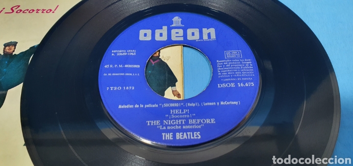 Discos de vinilo: THE BEATLES - HELP! - SOCORRO 1965 - Foto 4