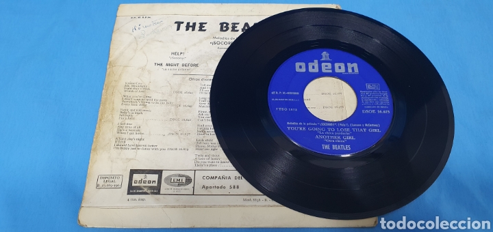 Discos de vinilo: THE BEATLES - HELP! - SOCORRO 1965 - Foto 6