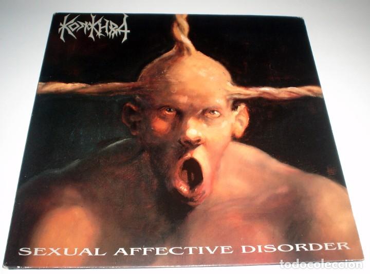 Discos de vinilo: LP KONKHRA - SEXUAL AFFECTIVE DISORDER - Foto 1