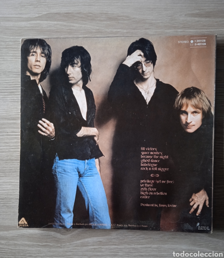 Discos de vinilo: Patti Smith Group - (Falta el disco, solo la funda) Easter. - Foto 2