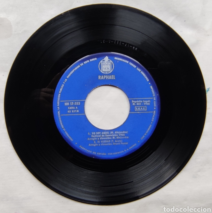 Discos de vinilo: RAPHAEL, 5 vinilos - Foto 3