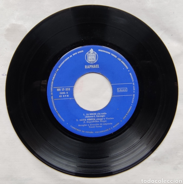 Discos de vinilo: RAPHAEL, 5 vinilos - Foto 5