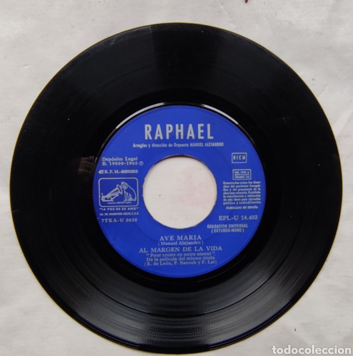 Discos de vinilo: RAPHAEL, 5 vinilos - Foto 8