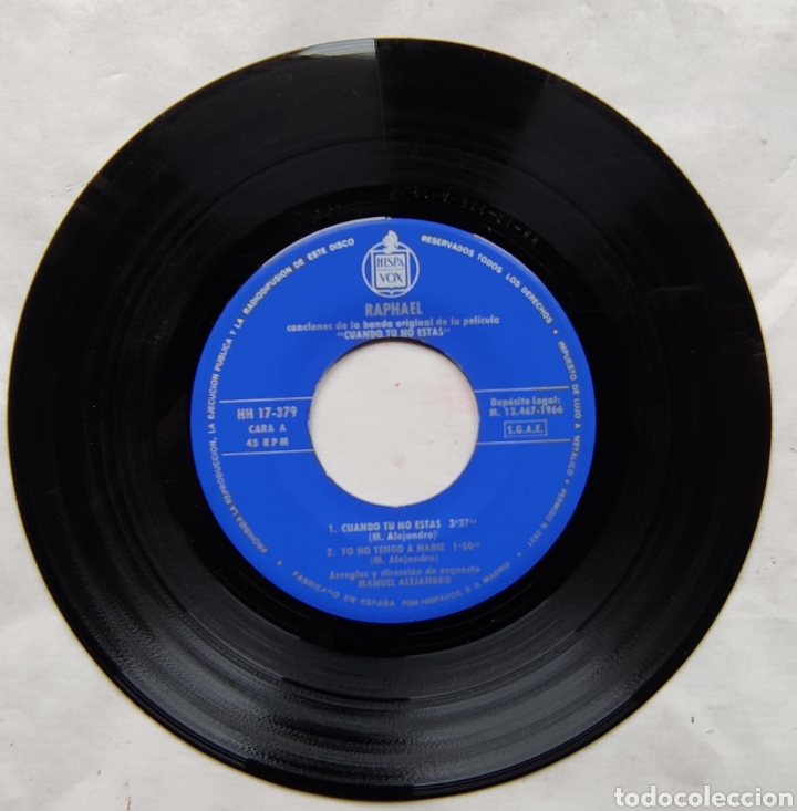 Discos de vinilo: RAPHAEL, 5 vinilos - Foto 12
