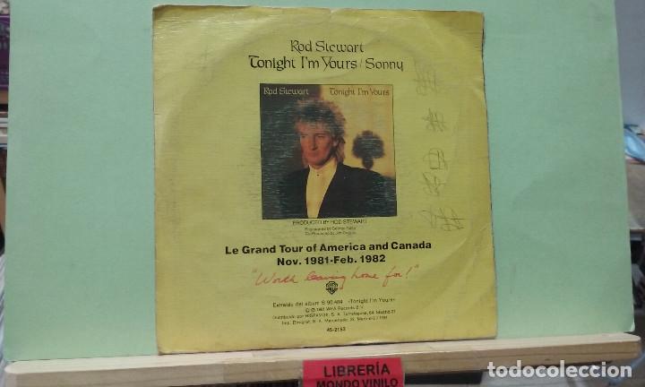 Discos de vinilo: Rod Stewart. Warner bros records 1981 -- single - Foto 2