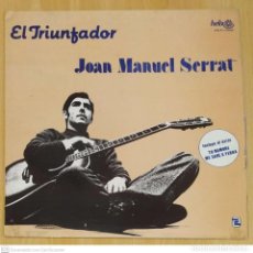 Discos de vinilo: JOAN MANUEL SERRAT (EL TRIUNFADOR) LP HELIX 1981 MEXICO. Lote 313396613