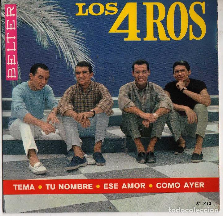 Discos de vinilo: SINGLE LOS 4 FAROS, 1966 - Foto 1