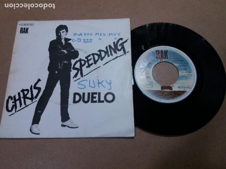 Discos de vinilo: CHRIS SPEDDING / GUNFIGHT / SINGLE 7 PULGADAS - Foto 1