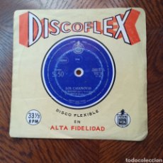 Discos de vinilo: LOS CASANOVAS - CON MEDIO PESO ... DISCOFLEX 1961. Lote 313471838