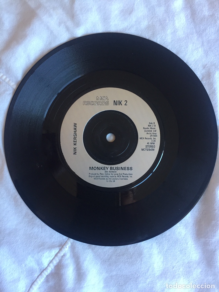 Discos de vinilo: Nik Kershaw wouldn&rsquo;t it be good / SINGLE - Foto 6
