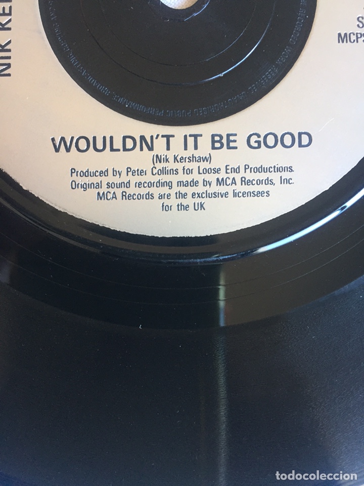 Discos de vinilo: Nik Kershaw wouldn&rsquo;t it be good / SINGLE - Foto 9