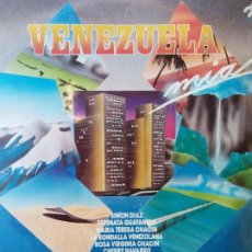 Discos de vinilo: LP. VENEZUELA MIA. SIMON DIAZ. SERENATA GUAYANESA. MARIA TERESA CHACIN. LA RONDALLA VENEZOLANA.