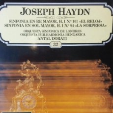Discos de vinilo: LP. JOSEPH HAYDN. SINFONIA EN RE MAYOR. EL RELOJ.