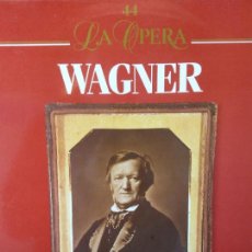 Discos de vinilo: LP. LA OPERA. WAGNER. RICHARD WAGNER 1813-1883. EL HOLANDES ERRANTE. RIENZI. KARL BÖHM.