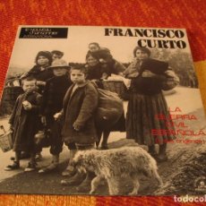 Discos de vinilo: LA GUERRA CIVIL ESPAÑOLA Y SUS ORÍGENES LP FRANCISCO CURTO ORIGINAL FRANCIA 1974 DESPLEGABLE GI. Lote 313515908