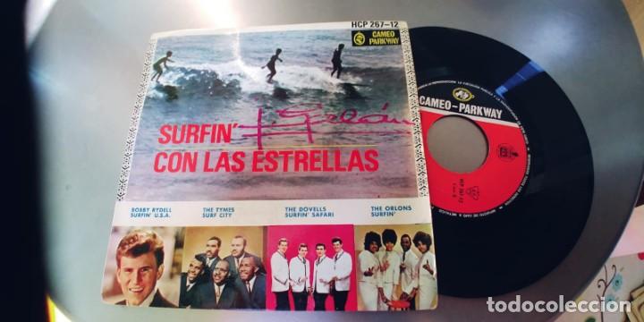 Discos de vinilo: SURFIN CON LAS ESTRELLAS-EP BOBBY RYDELL THE TYMES - Foto 1