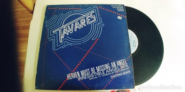 Discos de vinilo: TAVARES-MAXI-HEAVEN MUST BE MISSING AN ANGEL - Foto 1