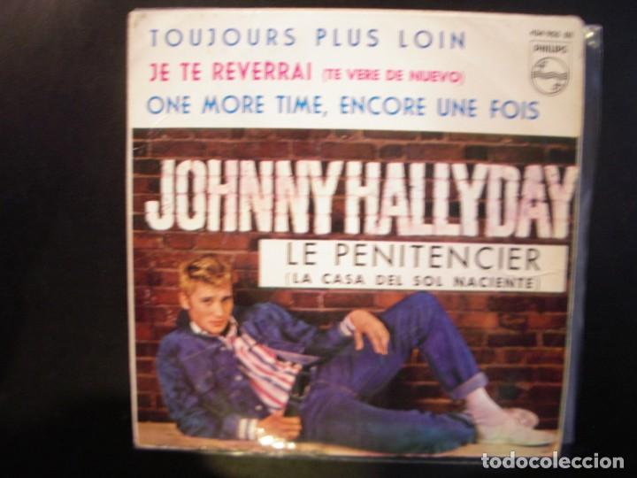 Discos de vinilo: JOHNNY HALLYDAY- LE PENITENCIER. EP. - Foto 1