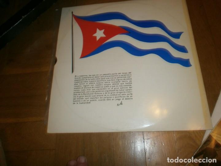 Discos de vinilo: LP DISCO VINILO - DISCURSO DEL CHE GUEVARA SOBRE EL GENERAL ANTONIO - Foto 2