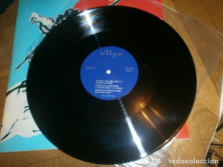Discos de vinilo: LP DISCO VINILO - DISCURSO DEL CHE GUEVARA SOBRE EL GENERAL ANTONIO - Foto 4