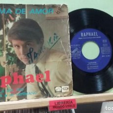 Discos de vinilo: RAPHAEL. HISPAVOX 1967 -- EP. Lote 313541973