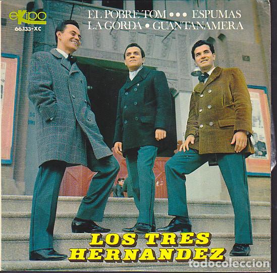 Discos de vinilo: EP LOS TRES HERNANDEZ EL POBRE TOM +3 - Foto 1