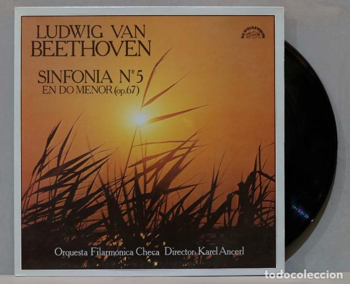Discos de vinilo: LP. SINFONIA 5. BEETHOVEN. ANCERL - Foto 1