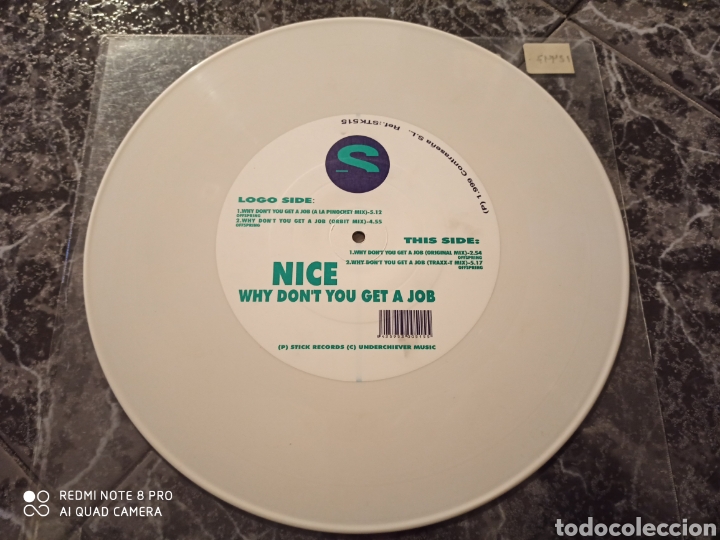 Discos de vinilo: Nice - Why Dont You Get A Job (12&rdquo;) - Foto 1