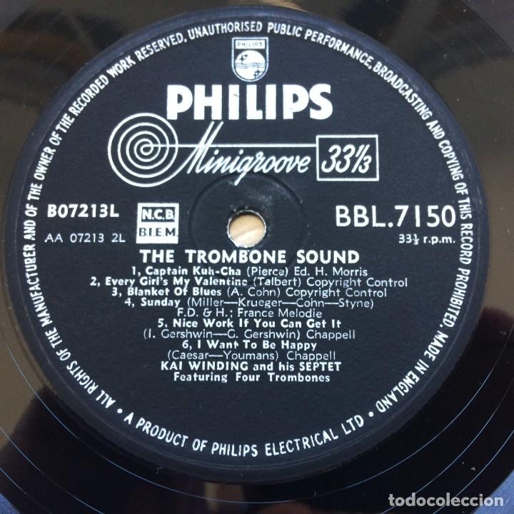 Discos de vinilo: Kai Winding &ndash; The Trombone Sound , UK Philips - Foto 4
