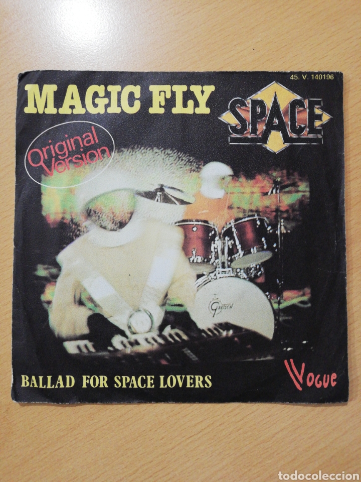 Dischi in vinile: Magic fly - ballad for lovers / space - single 1977 original version 45 rpm tours