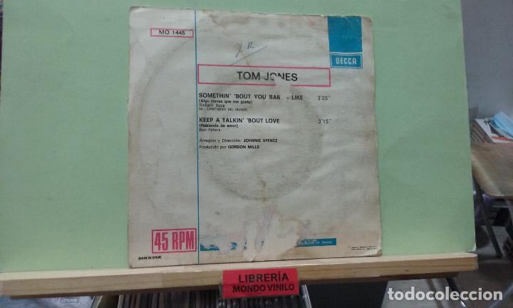 Discos de vinilo: Tom Jones, Decca 1974 -- single - Foto 2