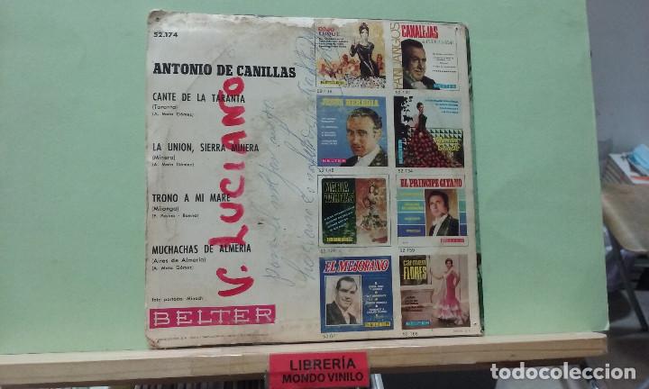Discos de vinilo: Antonio de Canillas, Belter 1968 -- EP - Foto 2