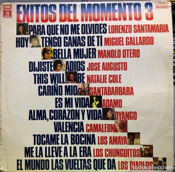 Discos de vinilo: &Eacute;xitos Del Momento 3 - Vinilo , LP, Compilaci&oacute;n, Est&eacute;reo 1976 - Foto 1