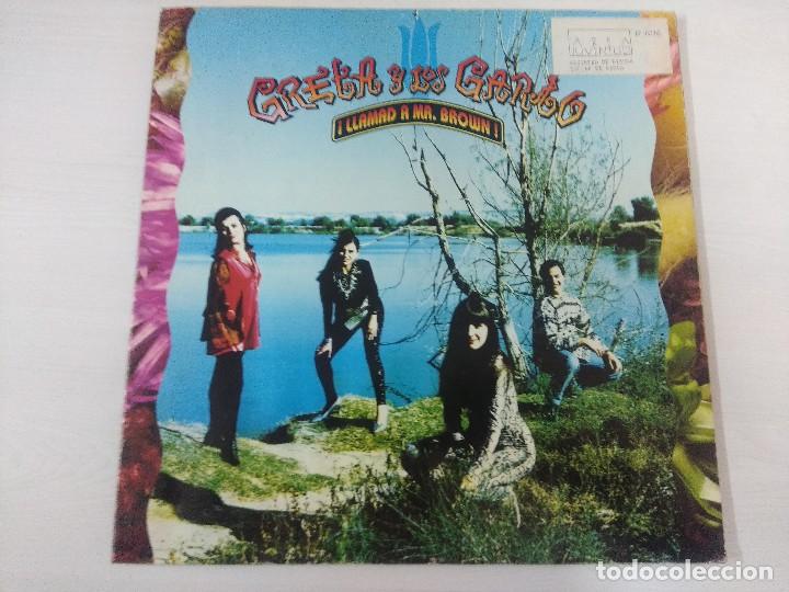 Discos de vinilo: GRETA Y LOS GARBO/LLAMAD A MR. BROWN/VINILO GATEFOLD. - Foto 1
