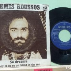 Discos de vinilo: DEMIS ROUSSOS, PHILIPS 1975 -- SINGLE. Lote 313674458