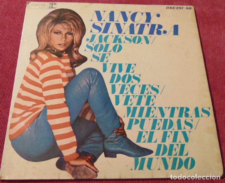 Discos de vinilo: Nancy Sinatra &ndash; Jackson + 3 - EP 1967 - Foto 1
