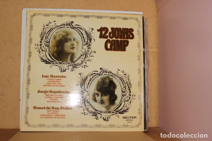 Discos de vinil: Bonet de San Pedro / Jorge Sepulveda / Luc Barreto - 12 Joyas Camp - Belter 22.751 - 1973