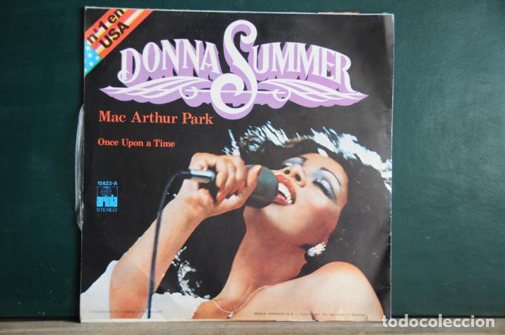 Discos de vinilo: DONNA SUMMER. Mac Arthur Park. Single. ARIOLA 1978 - Foto 1