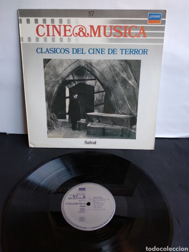 Discos de vinilo: *CLASICOS DEL CINE DE TERROR, POLIGRAM, 1988 A3 - Foto 1