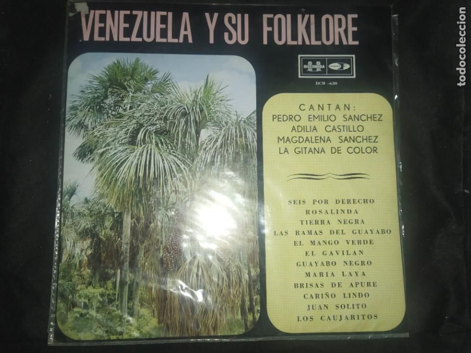 Disques de vinyle: VENEZUELA Y SU FOLKLORE LP VENEZUELA