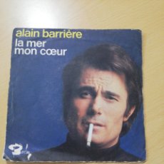 Discos de vinilo: SÓLO CARÁTULA - ALAIN BARRIÈRE - LA MER / MON COEUR. Lote 313777583