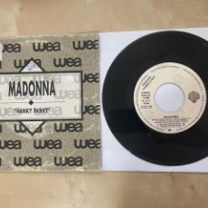 Discos de vinilo: MADONNA - HANKY PANKY SINGLE 7” SPAIN 1990 - PROMOCIONAL - BSO DICK TRACY. Lote 313809923