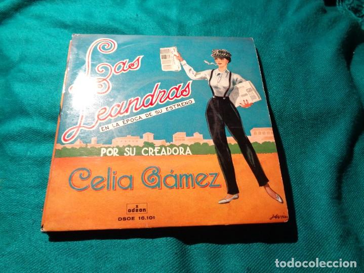 Discos de vinilo: LAS LEANDRAS. EP. CELIA GAMEZ. ODEON, 1958 - Foto 1
