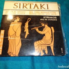 Discos de vinilo: SIRTAKI. KYRIAKOS AND HIS ORCHESTRA. ZORBA EL GRIEGO. BELTER, 1965