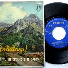 Discos de vinilo: RAY CONNIFF SU ORQUESTA Y COROS - ¡FABULOSO! - EP PHILIPS 1960 BPY