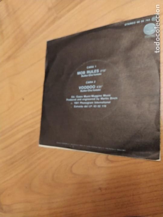 Discos de vinilo: Black Sabbath single domina la masa 1.981 - Foto 2