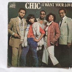 Discos de vinilo: CHIC - I WANT YOUR LOVE. Lote 313929328
